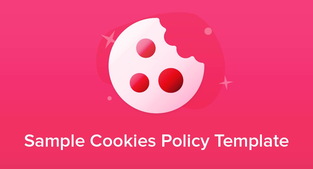 Sample Cookies Policy Template