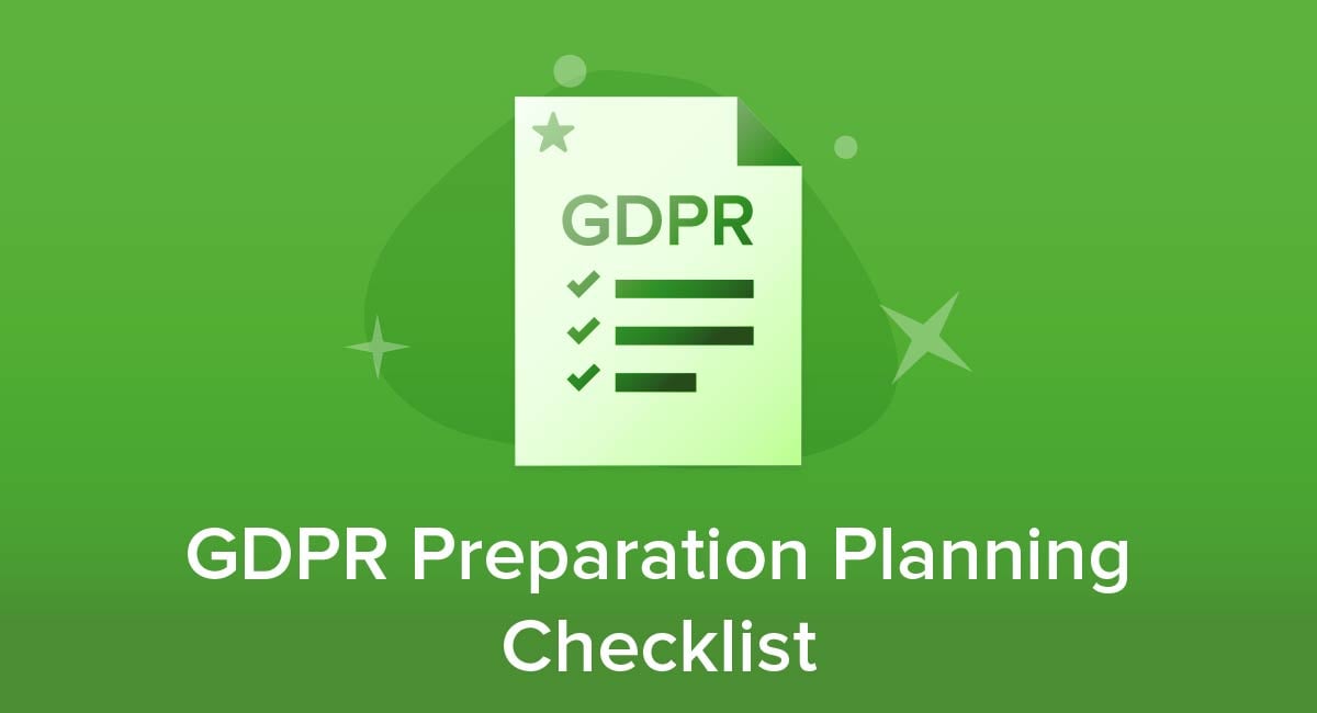GDPR Preparation Planning Checklist
