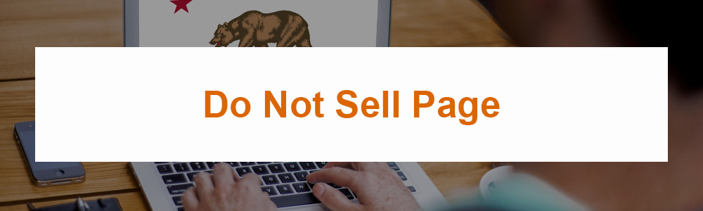 Do Not Sell Page