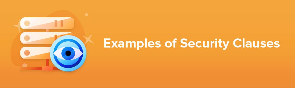 Examples of Security Clauses